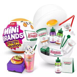 Mini Brands Krispy Kreme Create Series 1 Blind Ball Surprise Mystery Capsule NEW